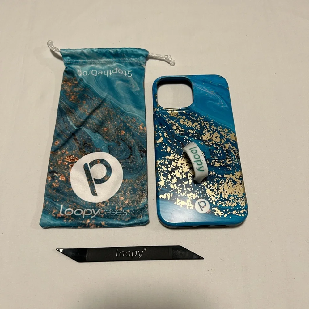 Loopy Original iPhone 13 Pro Max in Jasper with Extra Loop EUC